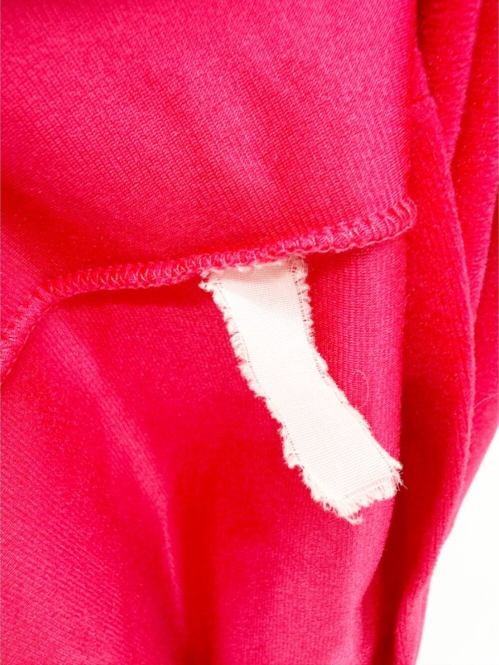 VTG Vanity Fair Petite Large Pink Velour Long Robe LP - Picture 6 of 7
